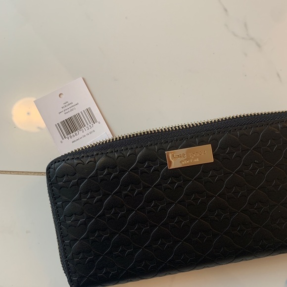 Kate Spade Neda Penn Place Embossed Leather Wallet - Picture 7 of 7